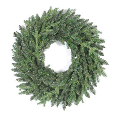 China Mixed Christamas Home Decoration PE PVC Christmas Wreath Decoration Best Selling Christmas for sale