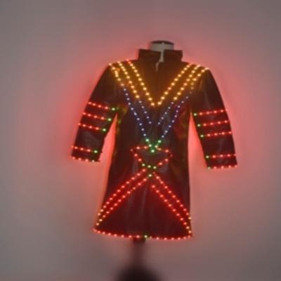 China New Design Good Quality Led Robot Costume Party Robot Led Costume Robot Led Costume Party for sale