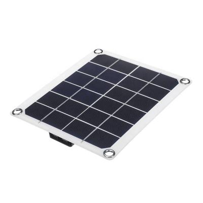 China Solar Power System Outdoor Portable Waterproof Flexible Solar Panel 10w 5V Mobile Phone Charging for sale