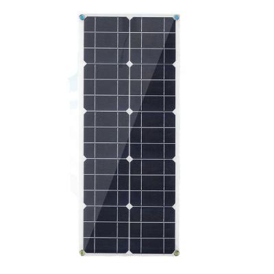 China Flexible Solar Panel 30w 5V Outdoor Portable Waterproof Folding Solar Power System Household Outdoor For Electric Power Supply for sale