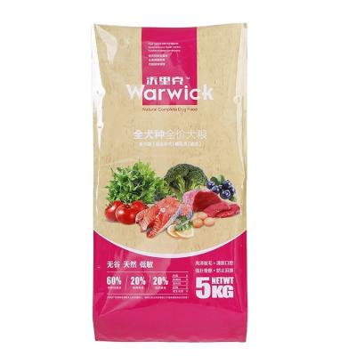 China Customized Design Moisture Proof Heat Sealing Beef Packaging Bag Side Sealed Food Bag For APPLES CHIPS for sale