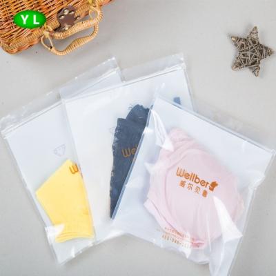 China Plastic Packaging Moisture Proof Biodegradable Ziplock Resealable Bags Clothing Making Bags Compostable for sale