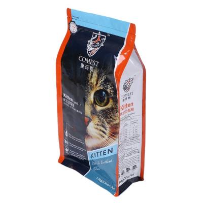 China Moisture Proof PET Food Packaging Bag Side Sealed Bag Stand Up Zipper Top Packaging Bag for sale