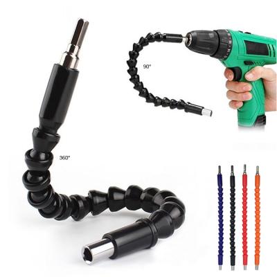 China Electronic Multiple Color PP Material Metal Electric Drill Tools Hardware Drill Set Extension Bit Holder for sale