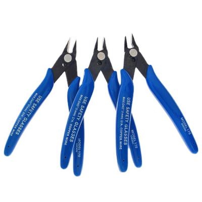 China Multifunctional Plato 170 Diagonal Crimping Pliers Keen Wire Cutter Flange DIY Pliers For Electronics Model Jewelry for sale