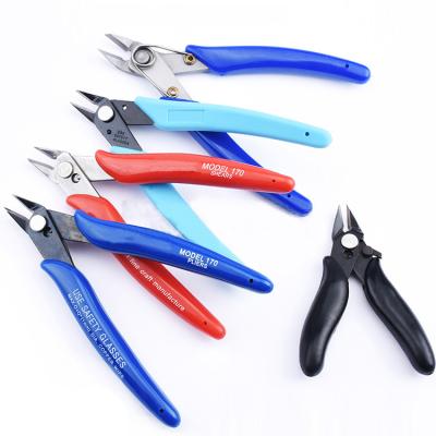 China Multifunctional Plato 170 Diagonal Crimping Pliers Keen Wire Cutter Flange DIY Pliers For Electronics Model Jewelry for sale