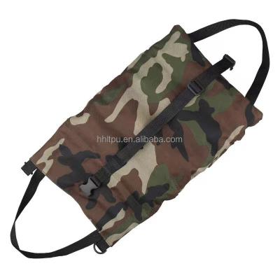 China Waterproof durable camouflage oxford fabric rolling tool bag waterproof durable foldable tool storage bag with handle tool organizer for technician for sale