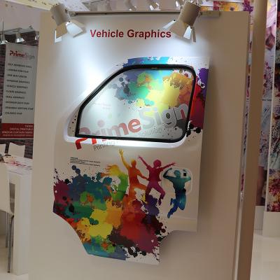 China Car Wrap Advertising Vinyl Sticker Sign Vehicle Vinyl Wrap Film Sticker Polymer Head Car Wrapping Vinyl for sale