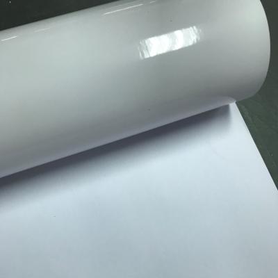 China Outdoor And Indoor Advertising Pvc Free Self Adhesive Vinyl For Outdoor Advertising for sale