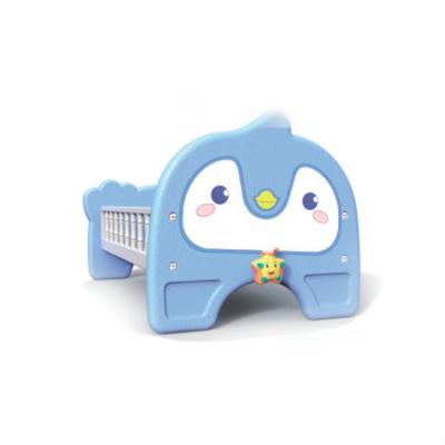 China Wood kindergarten kids bed plastic stackable cartoon beds for wholesale for sale