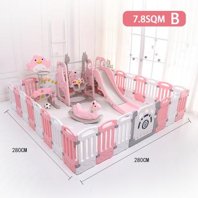 China hot sale high quality colorful safety plastic baby playpen, baby play yard, baby play fence for sale