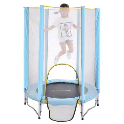 China 6FT foldinging mini trampoline cover children mini fitness trampoline with safety net en venta