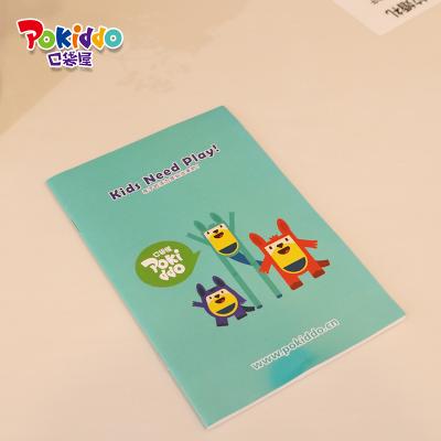 China Pokiddo Cute Cartoon Animal Notebook/exercise book/kid diary school stationary en venta