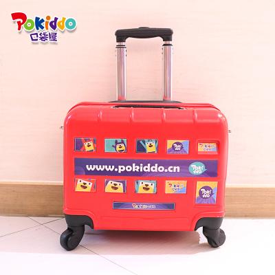 China wholesale multi color cute cartoon mini kid travel luggage suitcase en venta