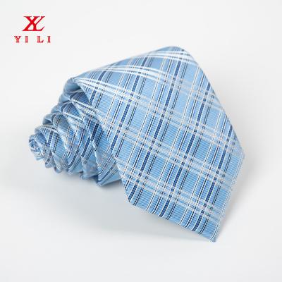 China YiLi Jacquard Woven Handsome Men Silk Necktie Manufacturer for sale