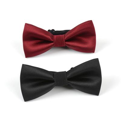 China YiLi Polyester Jacquard Woven Customized Satin Bow Tie for sale