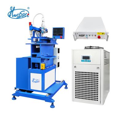 China Factory HWASHI Straight Seamless Automatic Laser Welding Machine for sale