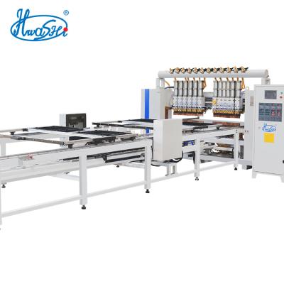 China Maximum 3000mm HWASHI Refrigerator Shelf Frame Welder , Automatic Wire Mesh Welding Machine for sale