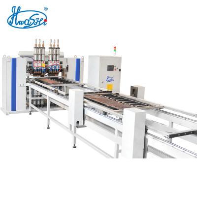 China 2000mm refrigerator wire tube capacitor production line bending machine, welding and for sale