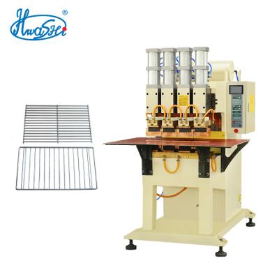 China 600mm HWASHI Kitchen Wire Shelves Wire Mesh Rack Mesh Spot Welding Machine for sale