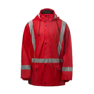 China Bachelor Waterproof Clothing Red Color Red Color Hi-Force Rain Wear Waterproof Coat For Men's Hi-Force Rainwear for sale