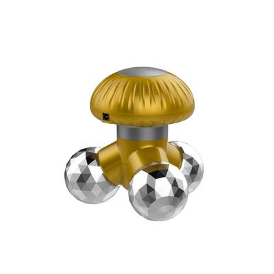 China Body Genhao Mushroom Shape Electric Vibrating Rechargeable Vibrators Hand Spin Massager for sale