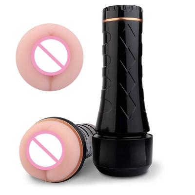 China Hand Grip Masturbator Cup Torch Shape Durable Using Low Price Mini Vibrator Cup Masturbator For Man for sale