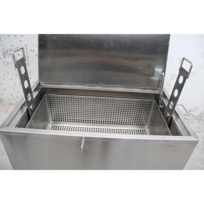 China Hotels 60 Gallon Stainless Steel Kitchen Heating Soak Tank For Carbonator And Kitchen Utensil Cleaning for sale