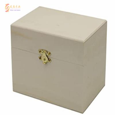 China Handmade Wholesale Exquisite Creative Gift Packing Wooden Box Storage Box for sale