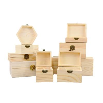 China Handmade Custom Design Various Shapes Multiple Sizes Small Key Storage Custom Wooden Box for sale