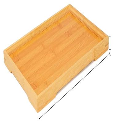 China Cheap Wood Tray Wholesale Wooden Tray Rectangle Wooden Gift Box Packing Serving Wooden Trays Trays for sale