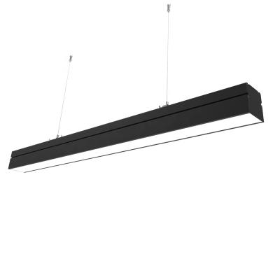 China LED Dimmable LED Bay Light Patent Design Office Modern High Pendant Light Linear Light for sale