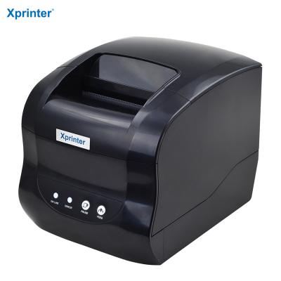 China Xprinter XP-365B mini shipping label barcode printer High Speed ​​thermal printing for thermal express printer with bluetooth 76 mm for sale