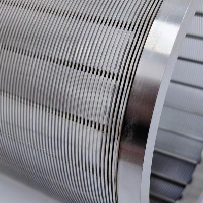 China Factory Johnson Stainless Steel Wedge Wire Mesh Johnson Filter Screen for sale