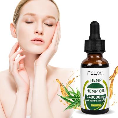 China Effective Painkiller Cruelty Free Relieve Pain Stress Body Massage Oil 240000mg Skin Care 100% CBD Oil 30ml Essential Natural Raw Oil for sale