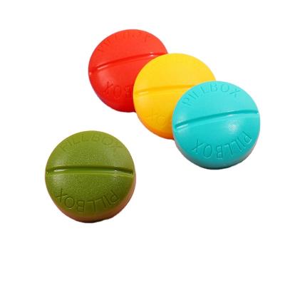 China 4 Plastic Cases Pill Boxes Custom Design Logo Capsule Form Plastic Pill Boxes Bulk for sale