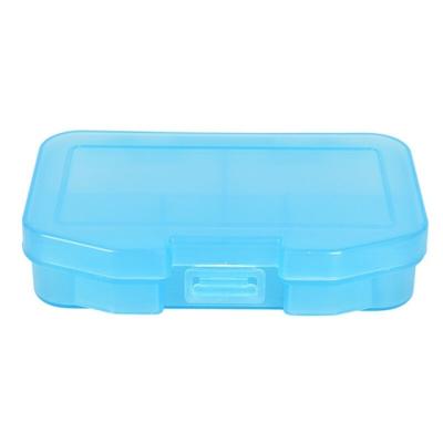 China Plastic Wholesale Transparent Promotional Pill Case 5 Compartments Plastic Pill Box for sale