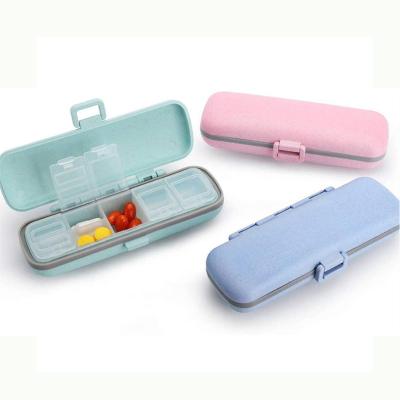 China 2022 7 Case Plastic Pill Organizer Medication Pill Boxes Travel Case for sale