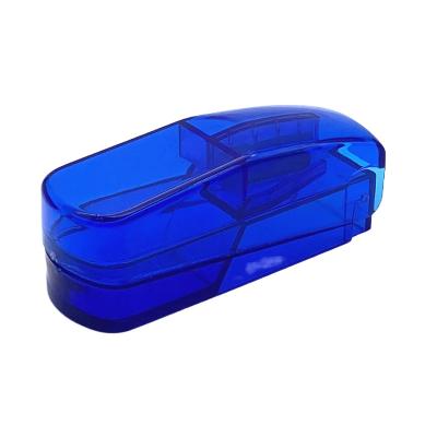 China Wholesale Portable Traditional New Product Plastic Travel Pill Cutter With 1 Case Pill Box for sale