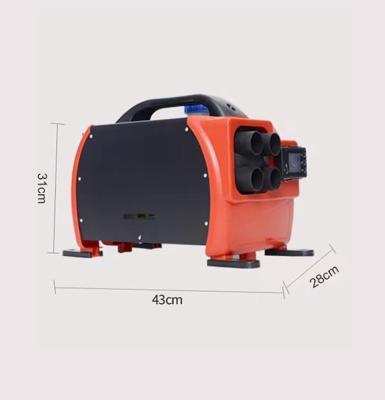 중국 Integrated Truck Parking Heater 12 V 24 V 220 V 2 KW Portable Fast Heating  Universal Air Diesel Heater 판매용