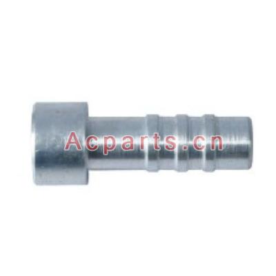 China Weld On Aluminum Female Outer Pipe Connectors Equal Shape Quick Connector Te koop