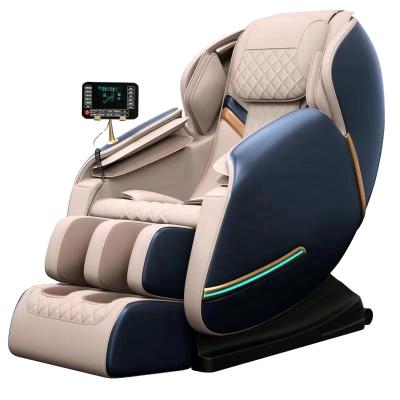 China Hot Selling Luxury 4d Body Massager Chair Body Massager Leather Kneading Weightless Electric Heated Massage Chair for sale