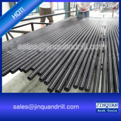 China Tapered rods, Plug hole rods, Integral drill steels, threaded rods and button bits for sale