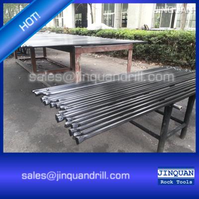 China Shank 22 x 108 mm Integral drill steels 2400mm  x 38mm dia for sale