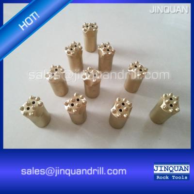 China Knock off tapered button bits 7 buttons 32mm 34mm 36mm 38mm 41mm 7 degree for sale