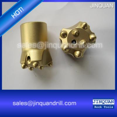 China 7 degree tapered button bits 7 tungsten carbide buttons for jack hammer mining for sale