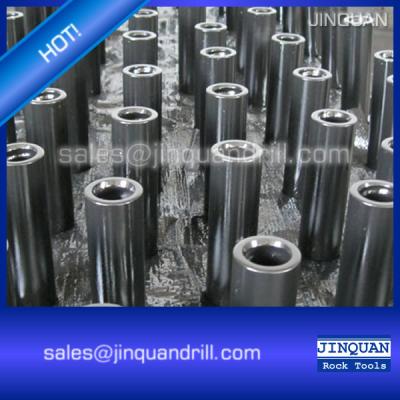 China High quality durable T38 threaded drill steel rod coupling sleeve 190mm length for sale