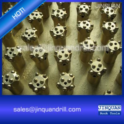 China Tapered drill bit button bits 30mm 32mm 33mm 34mm 36mm 38mm 7 taper degree or 11 degree for sale