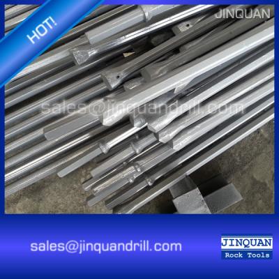 China Hex 22mm integral drill steel rod length 3200mm bit diameter 37mm for sale