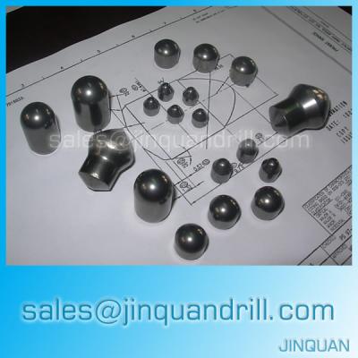 China Tungsten Carbide Buttons - Cemented Tungsten Carbide Buttons,Carbide Button Bits for sale